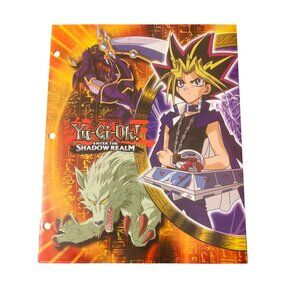 Vintag 1996 Yu-Gi-Oh! Enter The Shadow Realm Binder Folder New Unused Starpoint